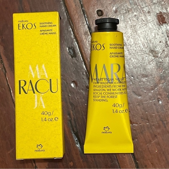 natura Ekos Other - 3 Tubes - natura Ekos Maracujá Soothing Hand Cream 40g/1.4oz NIB